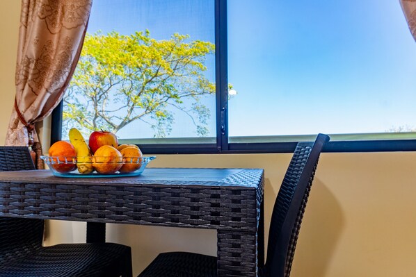 Family Double Room, Balcony | In-room dining - Cucuve Eco Hostal (Puerto Baquerizo Moreno)