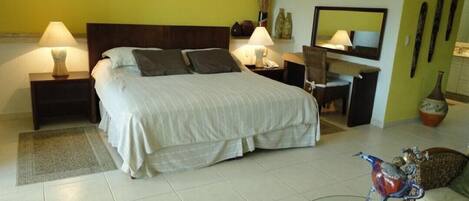 1 soveværelse, strygejern/strygebræt, gratis Wi-Fi, sengetøj