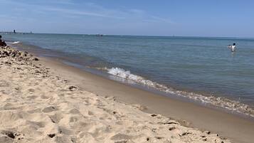 Beach nearby, beach towels