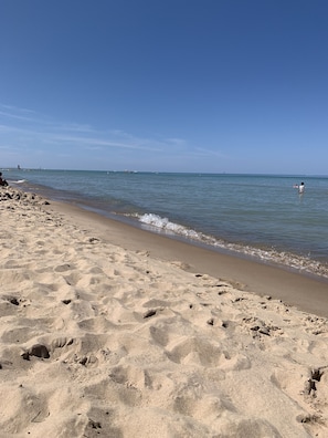 Beach nearby, beach towels
