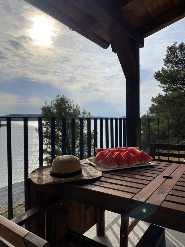 Outdoor dining - Holiday Home Olie (Bilice)