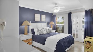 1 bedroom, iron/ironing board, travel crib, free WiFi