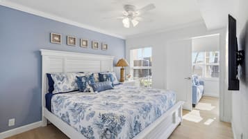 1 bedroom, iron/ironing board, travel crib, free WiFi