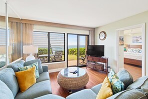 Smart TV - Poipu Shores 101A: So Close to the Ocean you can almost touch it! (Koloa)