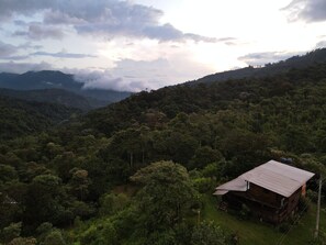 Aerial view - Cloud forest retreat (Nanegal)