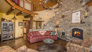 Smart TV, DVD player, books, video library