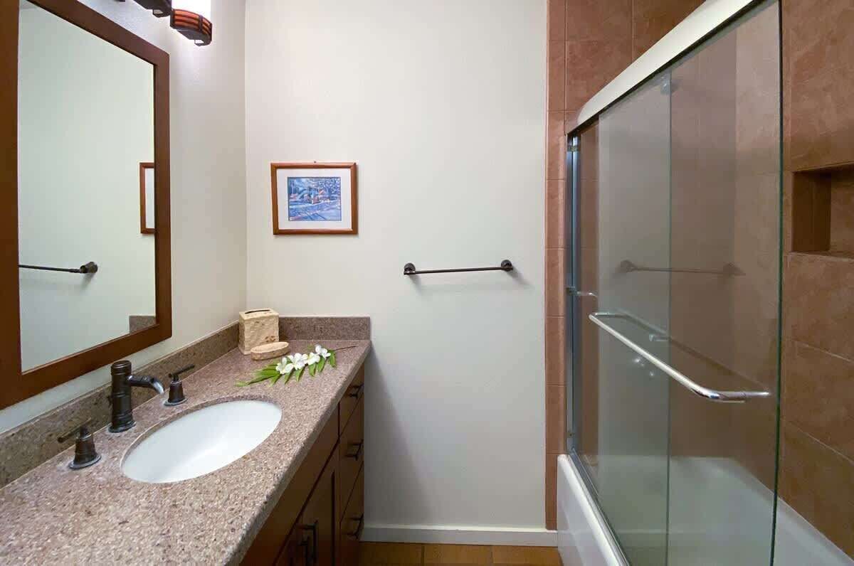 Bathtub, hair dryer, towels