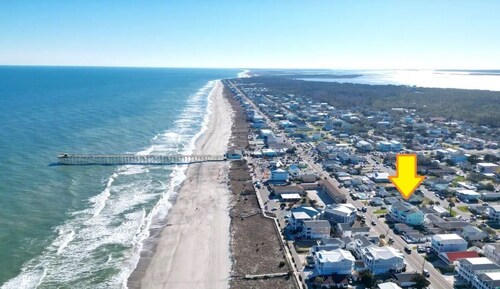 Wait'N'Sea: Ocean Views, Walk to Beach & Pier