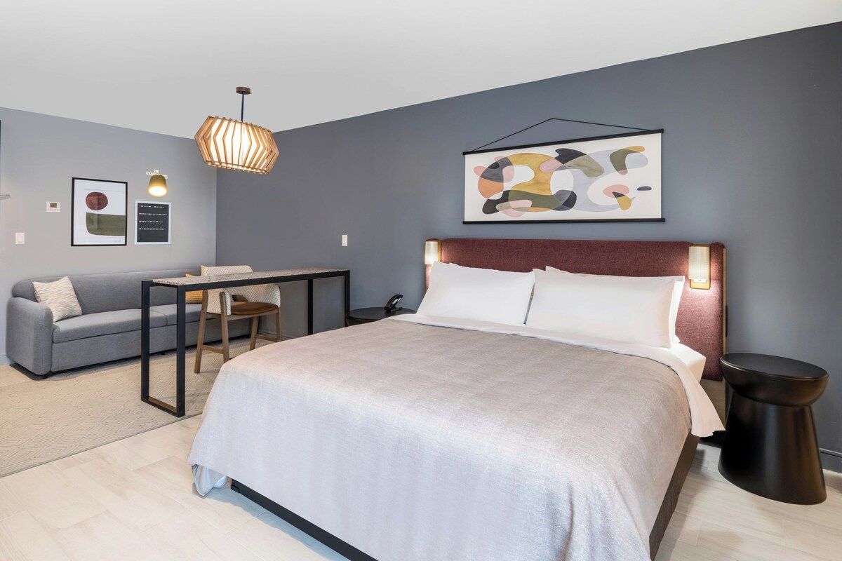 Suite, 1 Bedroom, Balcony | In-room safe, desk, laptop workspace, iron/ironing board (on request)