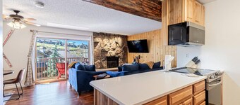 Hike In/Out w/Unforgettable Views+ Hot Tub-W/D in Unit-Mini Arcade-Fireplace-Deck-Elevator