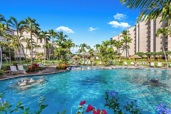 Pool - Black Friday Deal! Kaanapali Shores 647 ~ Serene 1B/1B, Beautiful Oceanview, AC (Lahaina)