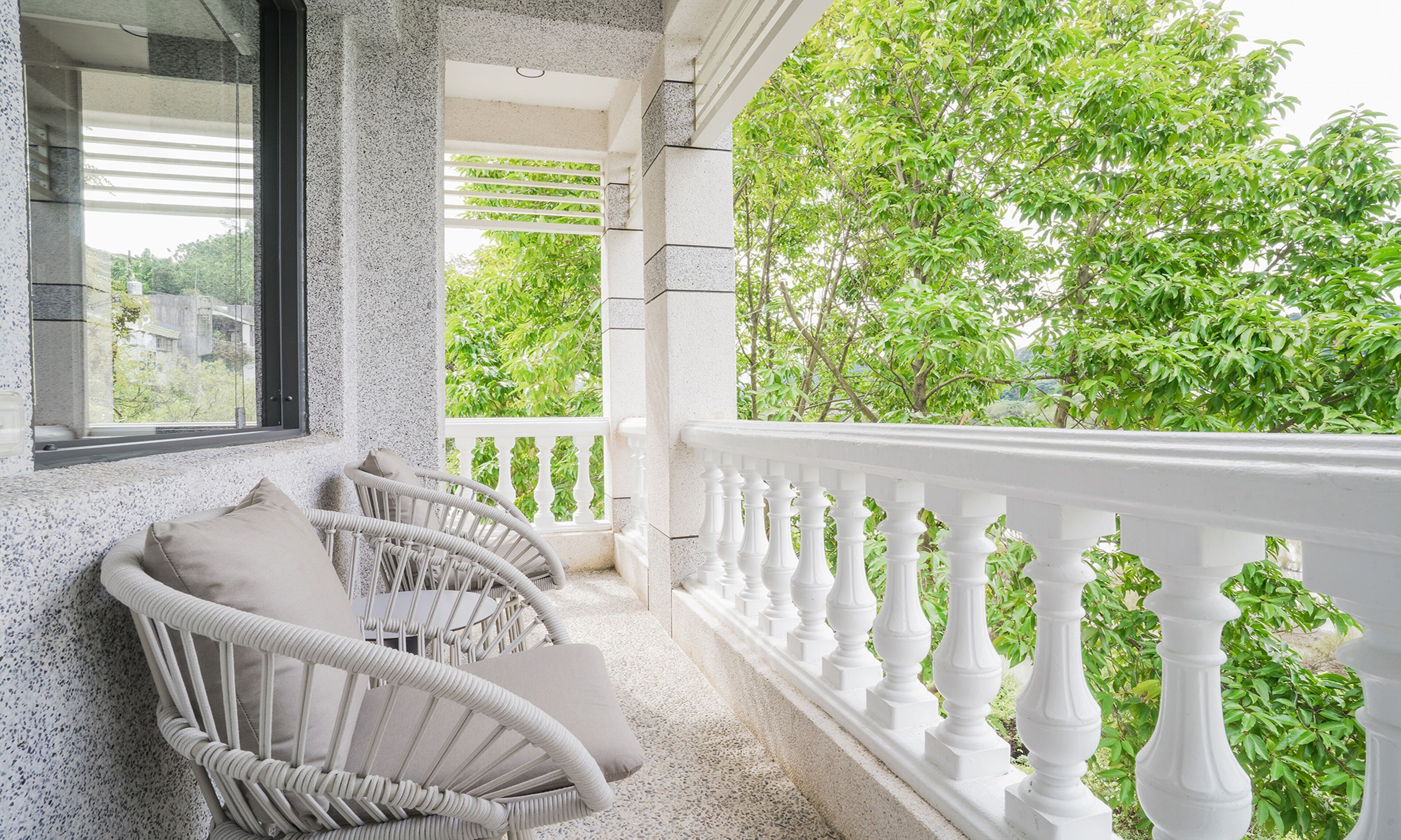 basic quadruple room | balcony