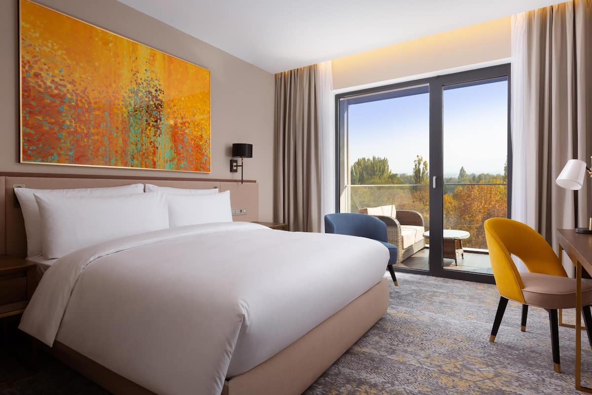 Classic Room, 1 Double Bed, Mountain View | Premium bedding, minibar, in-room safe, desk