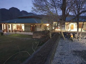 Fachada de la propiedad