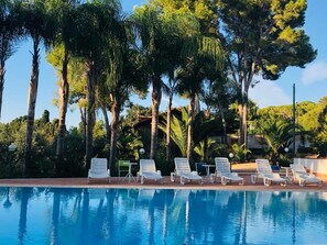 Outdoor pool - Villa Rosemary - Open Space wooden chalet with pool, near Stagnone (Marsala)