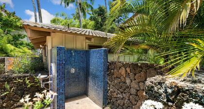 Waikomo Stream 402 - Private, Peaceful, Garden View Condo With 2 Lanais