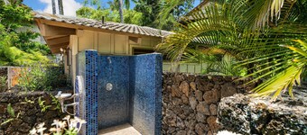Waikomo Stream 402 - Private, Peaceful, Garden View Condo With 2 Lanais