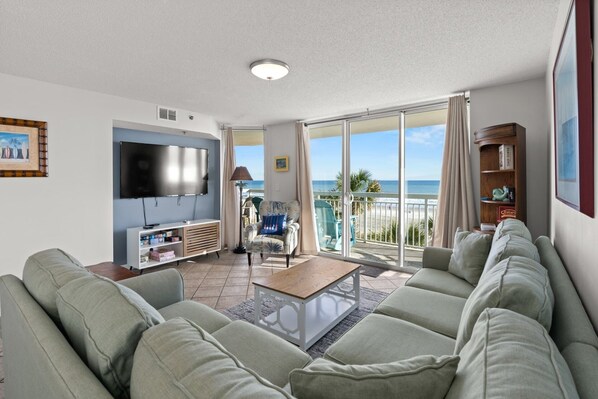 Televisión y reproductor de DVD 