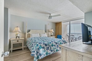 2 bedrooms, WiFi, bed sheets - 7th floor oceanfront condo, tile floors in main living and kitchen areas | Crescent Shores - S 709 (North Myrtle Beach)