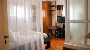 Wi-Fi de cortesia, roupa de cama