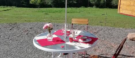 Restauration en plein air