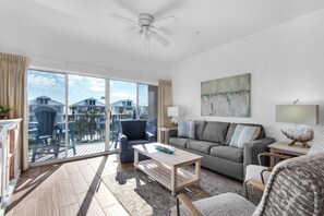 TV, DVD player - Pet Friendly Gulf View Unit-Amenities-Beach Access (Miramar Beach)