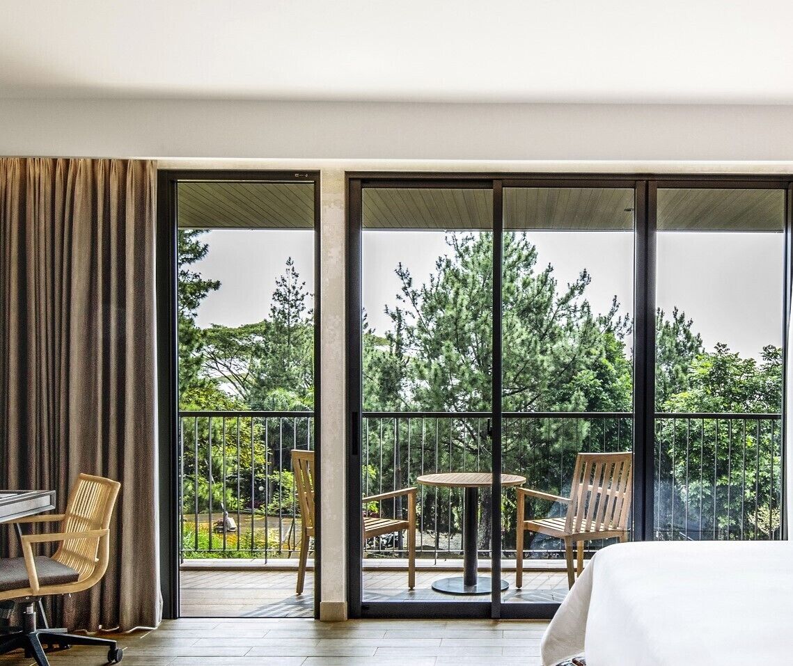 Kamar Eksklusif, sudut (Unique) | Pemandangan balkon