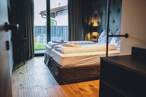 2 habitaciones y sábanas de algodón egipcio