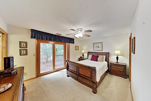 5 bedrooms, iron/ironing board, travel cot, free WiFi