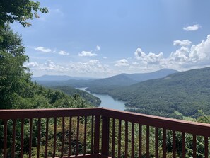Property grounds - Sunset Retreat: Big Deck, Golf, Mountain, Lake VIEWS! (Lake Lure)