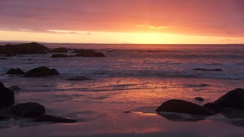 Tæt på stranden