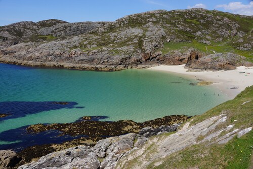 A 2 minute walk to a lovely quiet beach