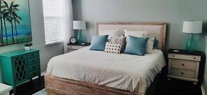 2 bedrooms, desk, iron/ironing board, free WiFi