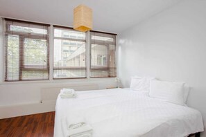 Basic Apartment, 1 King Bed with Sofa bed | 1 bedroom, laptop workspace, iron/ironing board, free WiFi - Modern 1 Bedroom Apartment in Trendy Old Street (London)