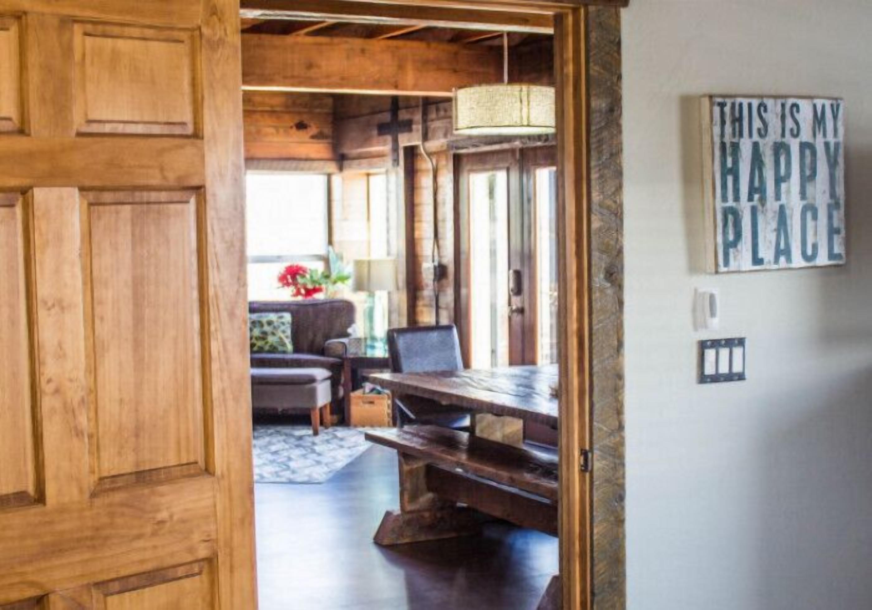 Signature Suite, 2 Bedrooms, Kitchen, River View | Desk, laptop workspace, iron/ironing board, free WiFi