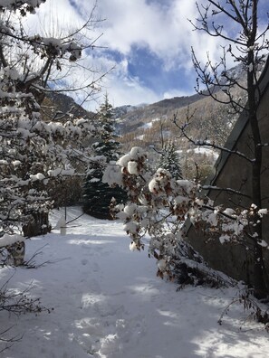 Enceinte de l’hébergement