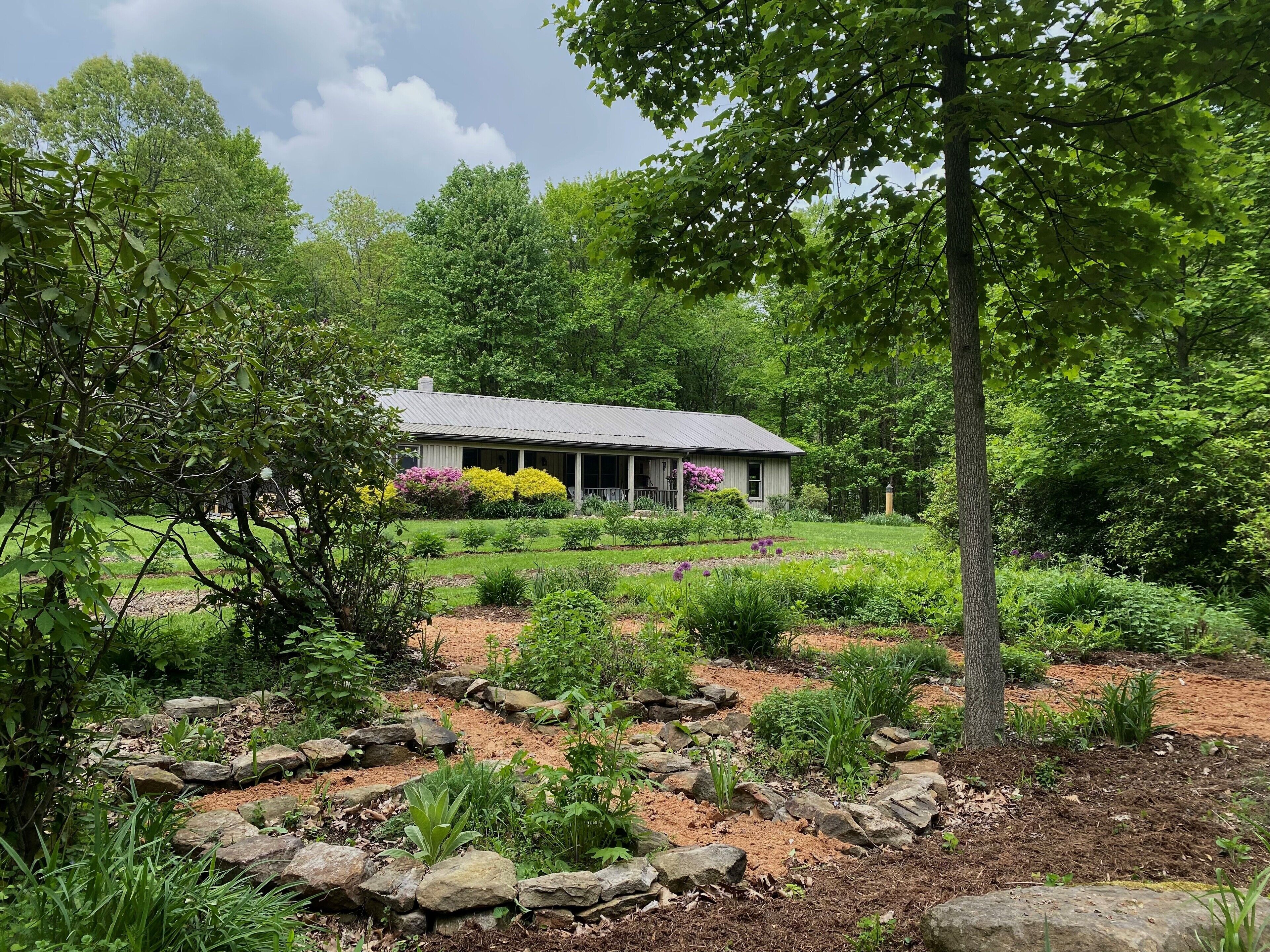 Woodland Botanical Retreat with Outdoor Tub on 50 Acres