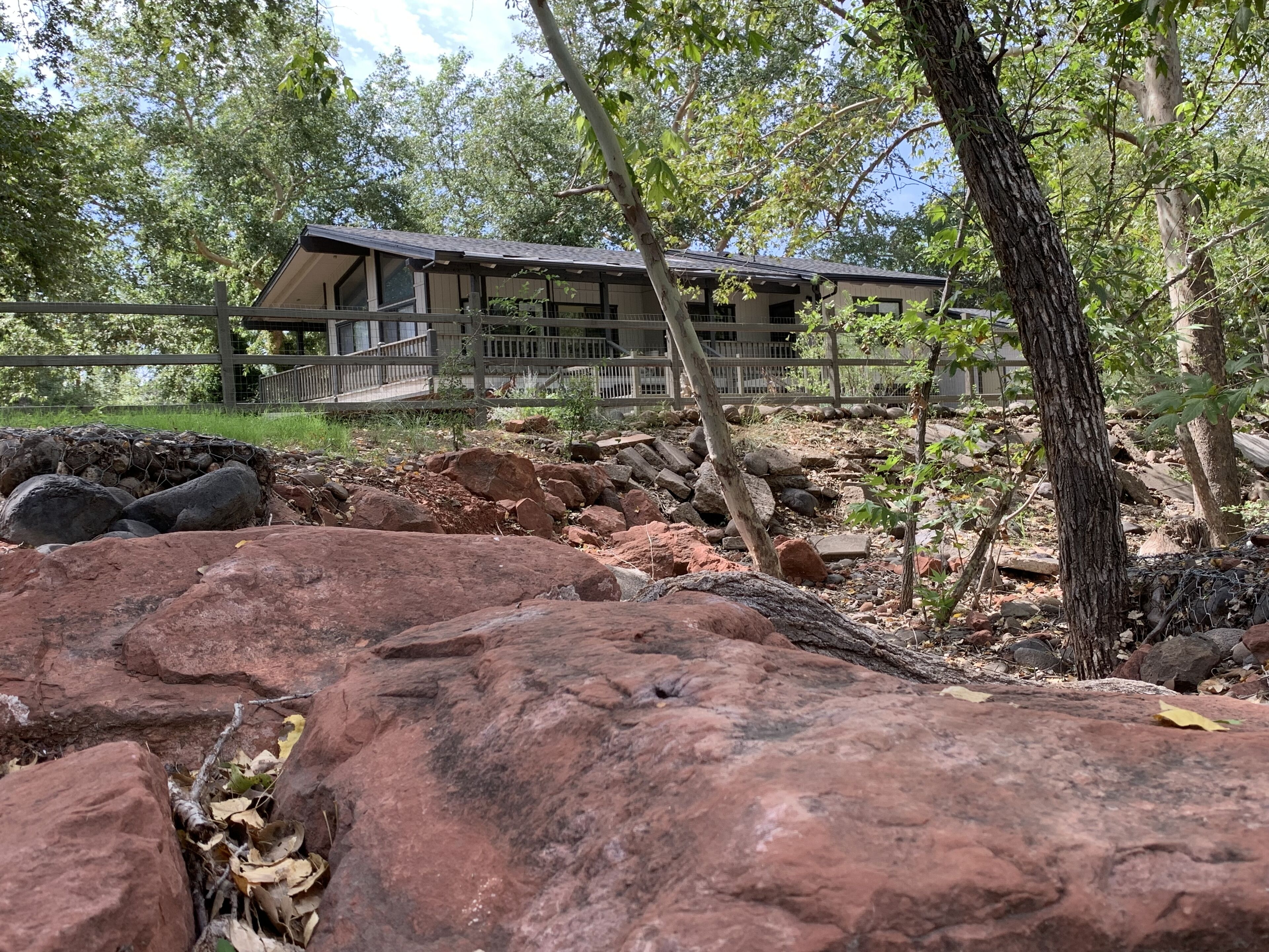 Enceinte de l’hébergement