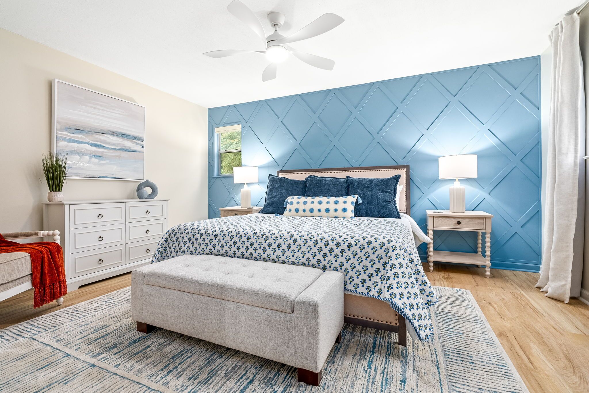 2 chambres, fer et planche à repasser, Wi-Fi, draps fournis