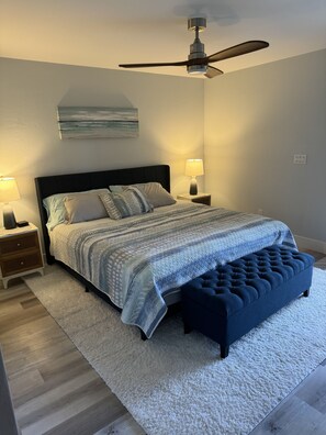 2 bedrooms, iron/ironing board, free WiFi, bed sheets