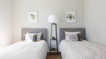 3 soveværelser, skrivebord, strygejern/strygebræt, gratis Wi-Fi