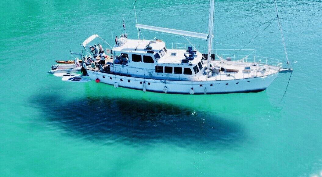 70’ custom sailing cruiser 