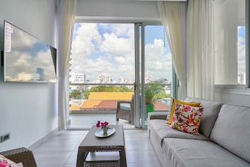 From the Living room, View of the City,