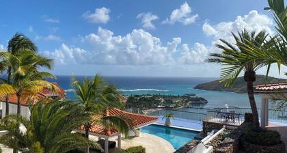 Sea Views Villa & Guest House with 2 Private Pools. In a Private Club