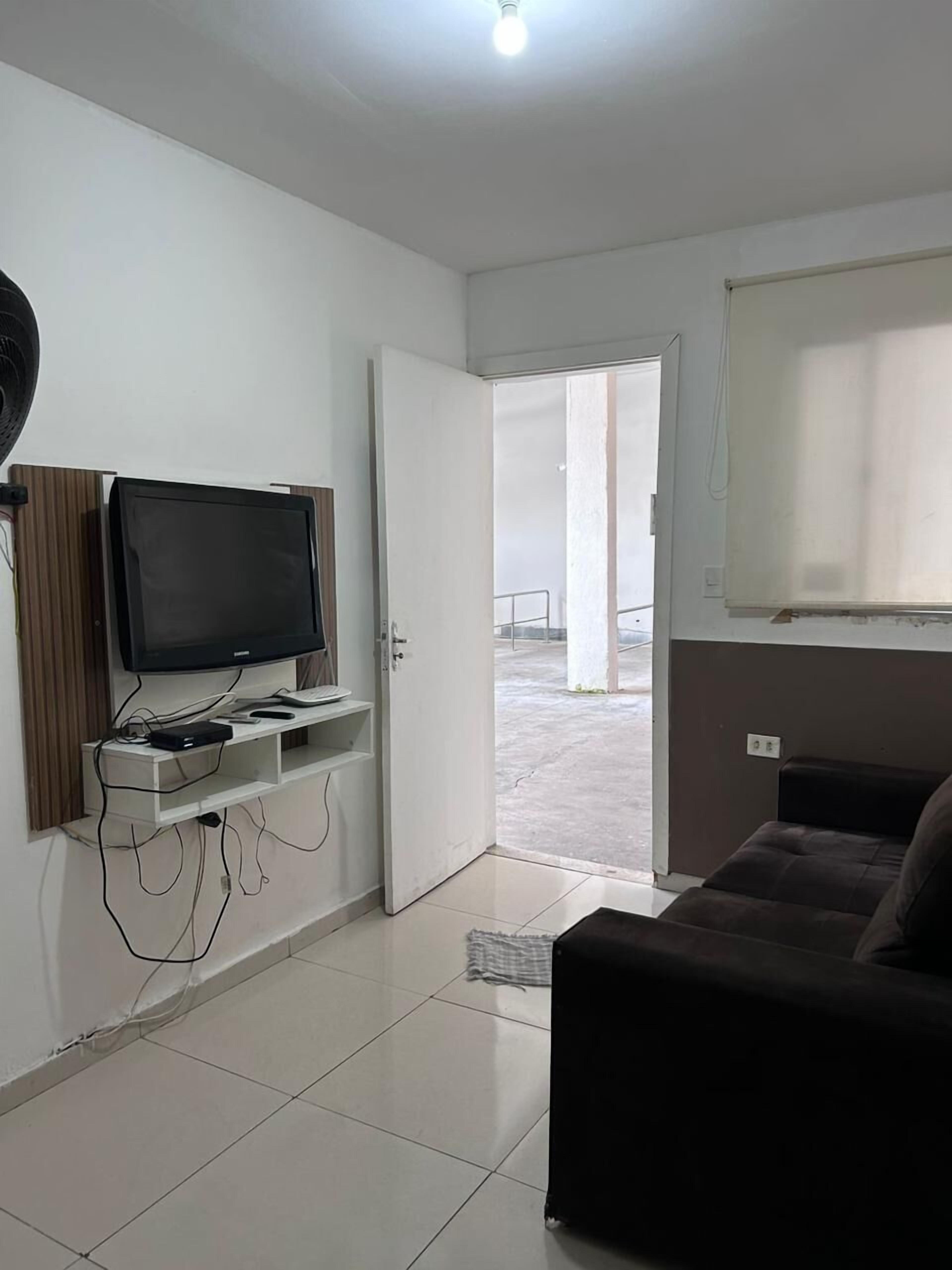 APARTAMENTO 02 - 01 DORMITÓRIO | Living area | LCD TV