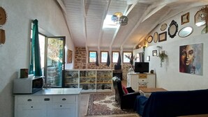 Interior - Superb loft gîte / bed and breakfast:<br>La grange d ArtDèche (Saint-Martin-de-Valamas)