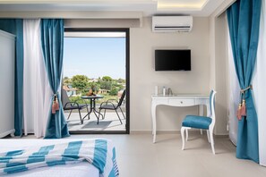 Deluxe-Dreibettzimmer, Meerblick
