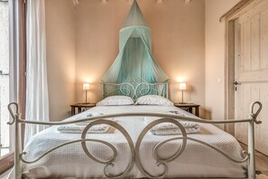 2 chambres, literie hypoallergénique, matelas mémoire de forme