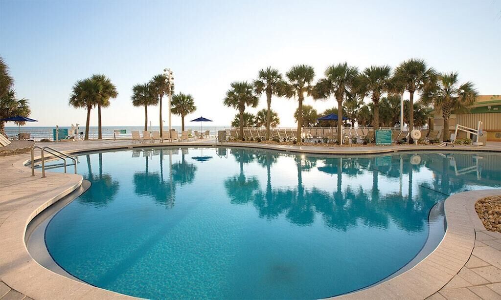 Family Bliss! 2BR Deluxe at Wyndham Ocean Walk, Beachfront, Pools, Lazy River