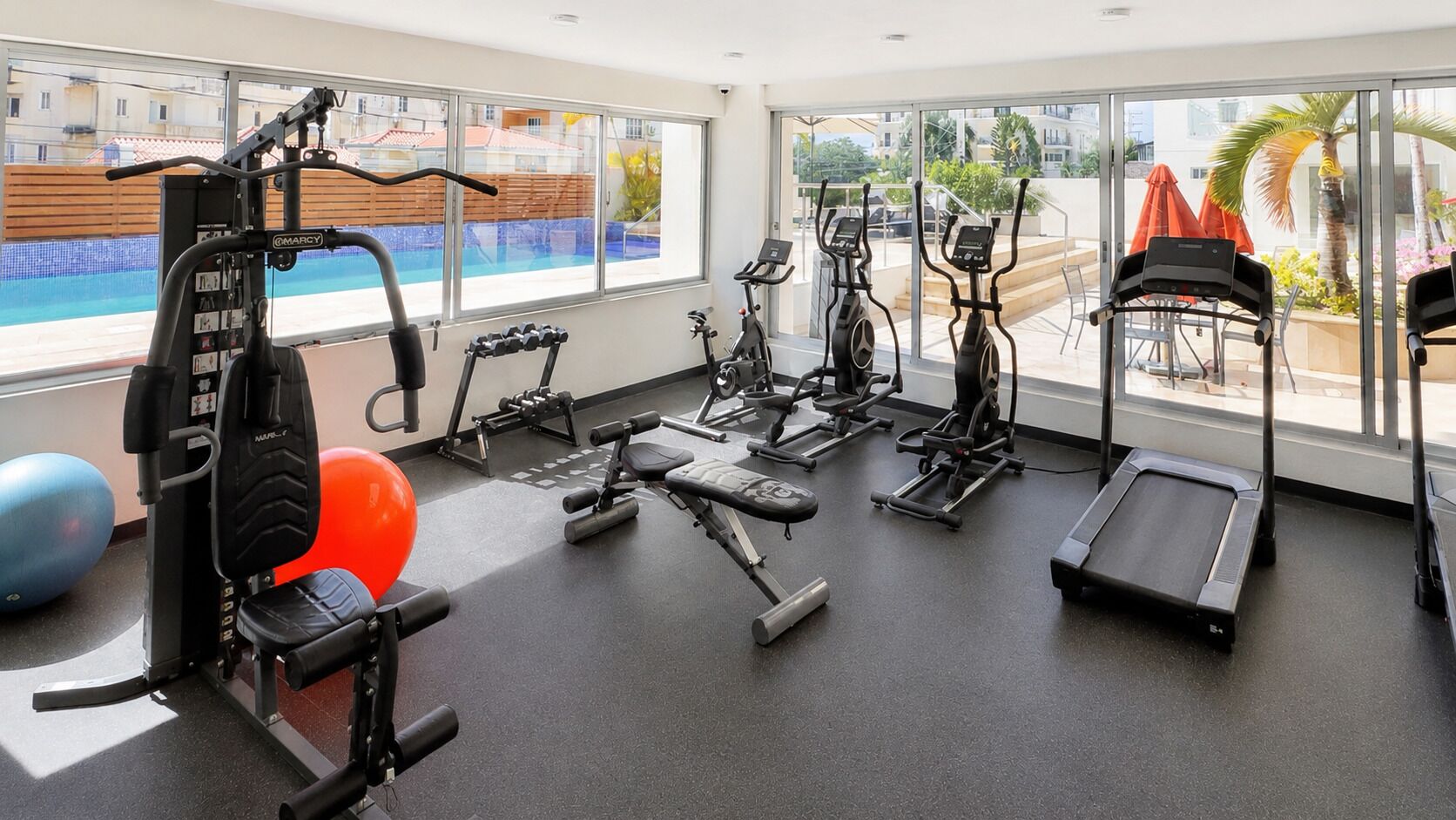 Fitnessfaciliteiten